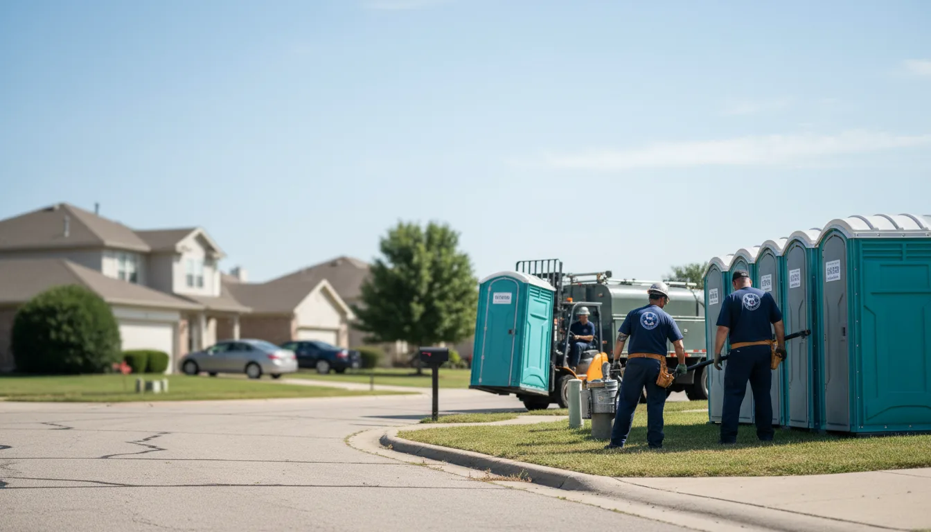 Porta Potty Rental in Henderson, MI near me